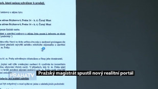 Pražský magistrát spustil nový realitní portál 