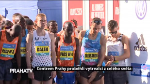 Centrem Prahy proběhli vytrvalci z celého světa