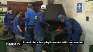 Zruční žáci z Prahy byli oceněni stříbrnou medailí