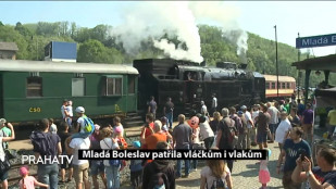 Mladá Boleslav patřila vláčkům i vlakům