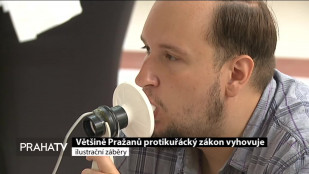Většině Pražanů protikuřácký zákon vyhovuje