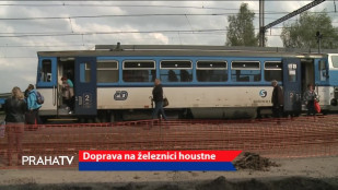 Doprava na železnici houstne