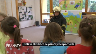 Děti ve školkách se přiučily bezpečnosti