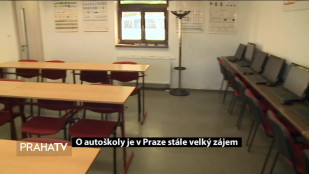 O autoškoly je v Praze stále velký zájem