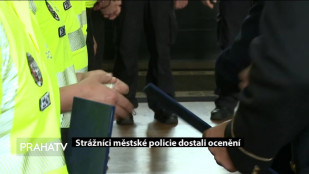 Strážníci městské policie dostali ocenění