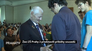 Žáci ZŠ Prahy 2 představili příběhy sousedů