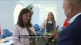 Hejtmanka navštívila Příbram