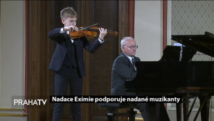 Nadace Eximie podporuje nadané muzikanty