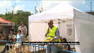 Hasiči představili v Libni zásahovou techniku