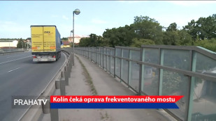 Kolín čeká oprava frekventovaného mostu 