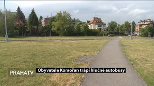 Obyvatele Komořan trápí hlučné autobusy