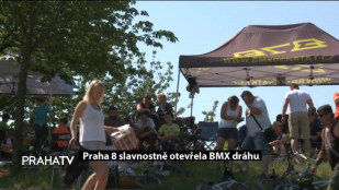 Praha 8 slavnostně otevřela BMX dráhu