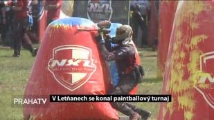 V Letňanech se konal paintballový turnaj 