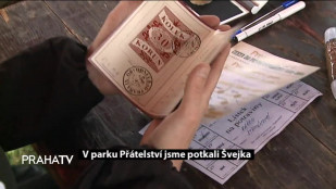  V parku Přátelství jsme potkali Švejka