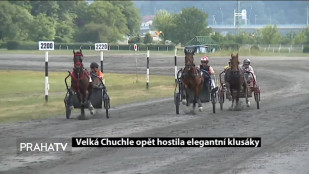 Velká Chuchle opět hostila elegantní klusáky