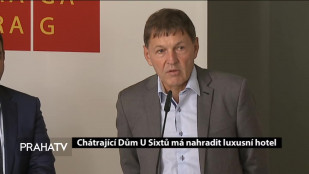 Chátrající Dům u Sixtů má nahradit luxusní hotel  