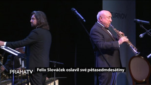 Felix Slováček oslavil své pětasedmdesátiny