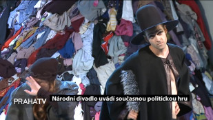 Národní divadlo uvádí současnou politickou hru