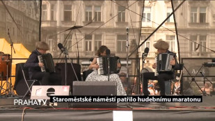 Staroměstské náměstí patřilo hudebnímu maratonu 