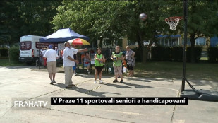 V Praze 11 sportovali senioři a handicapovaní