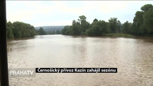 Černošický přívoz Kazín zahájil sezónu