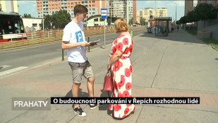 O budoucnosti parkování v Řepích rozhodnou lidé