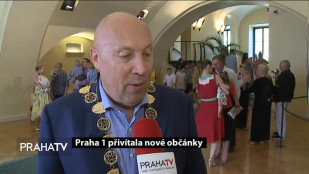 Praha 1 přivítala nové občánky
