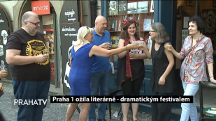Praha 1 ožila literárně - dramatickým festivalem
