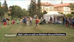 Malí i velcí se sešli na Dětském dni pod Petřínem