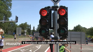 V Benešově vzniklo dětské dopravní hřiště 