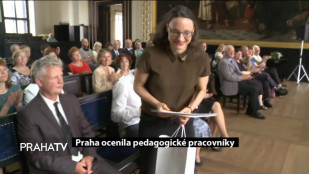 Praha ocenila pedagogické pracovníky