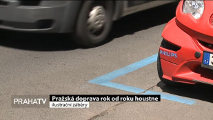 Pražská doprava rok od roku houstne
