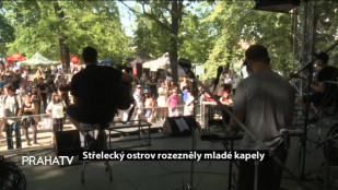 Střelecký ostrov rozezněly mladé kapely