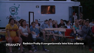 Radnice Prahy 8 zorganizovala letní kino zdarma 