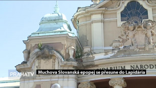 Muchova Slovanská epopej se přesune do Lapidária