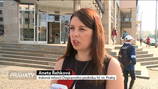 V Zenklově ulici si řidiči tramvají předávají kolík