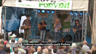 Folková muzika ovládla park Podviní