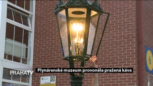 Plynárenské muzeum provoněla pražená káva