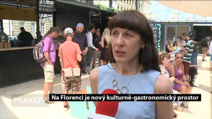 Na Florenci je nový kulturně-gastronomický prostor