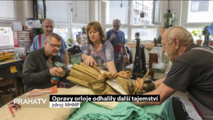 Opravy orloje odhalily další tajemství