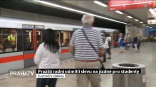 Pražští radní odmítli slevu na jízdné pro studenty 