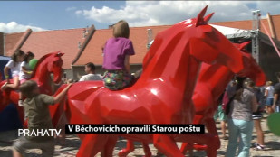 V Běchovicích opravili Starou poštu