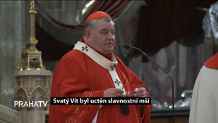 Svatý Vít byl uctěn slavnostní mší 