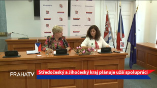 Středočeský a Jihočeský kraj plánuje užší spolupráci