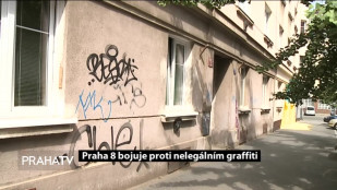 Praha 8 bojuje proti nelegálním graffiti