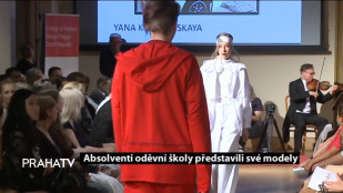 Absolventi oděvní školy představili své modely