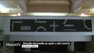 Divadlo Komedie se od září otevře v novém 