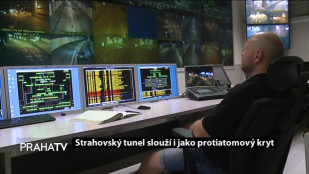 Strahovský tunel slouží i jako protiatomový kryt