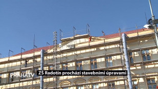 ZŠ Radotín prochází stavebními úpravami