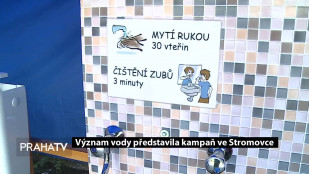 Význam vody představila kampaň ve Stromovce